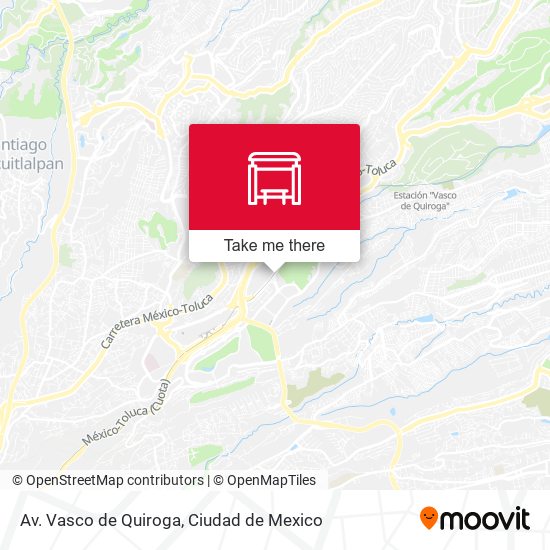 Av. Vasco de Quiroga map
