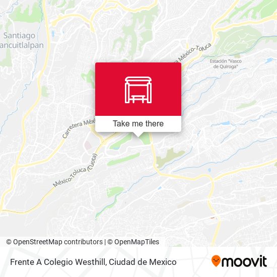 Mapa de Frente A Colegio Westhill