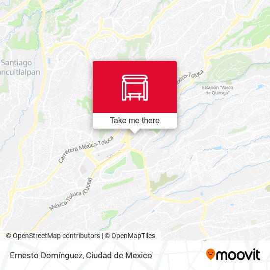 Ernesto Domínguez map