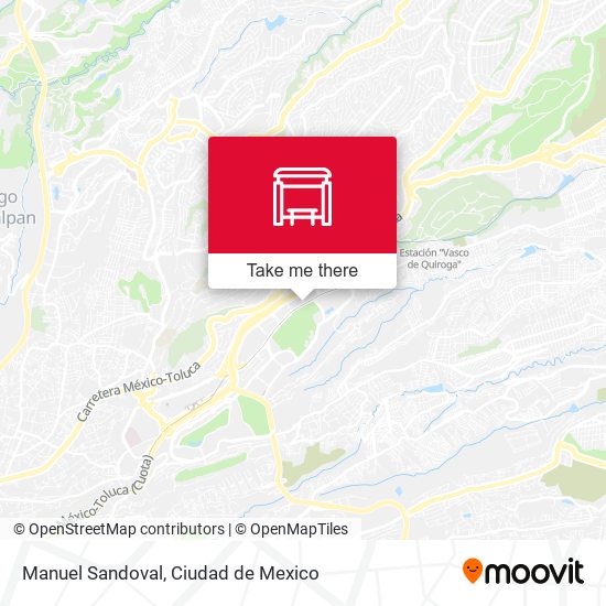 Manuel Sandoval map