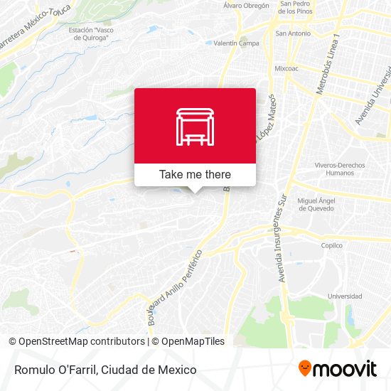 Mapa de Romulo O'Farril