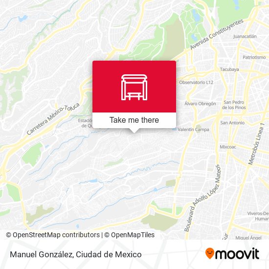 Mapa de Manuel González