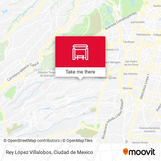 Rey López Villalobos map