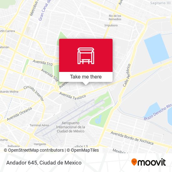 Mapa de Andador 645