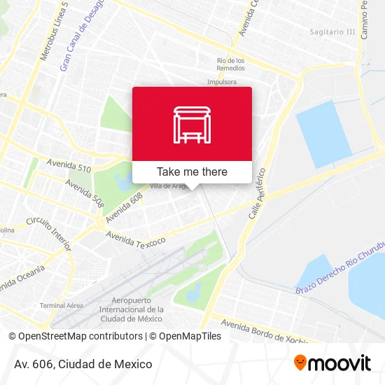 Mapa de Av. 606