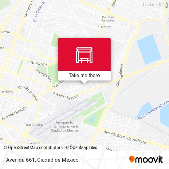 Mapa de Avenida 661
