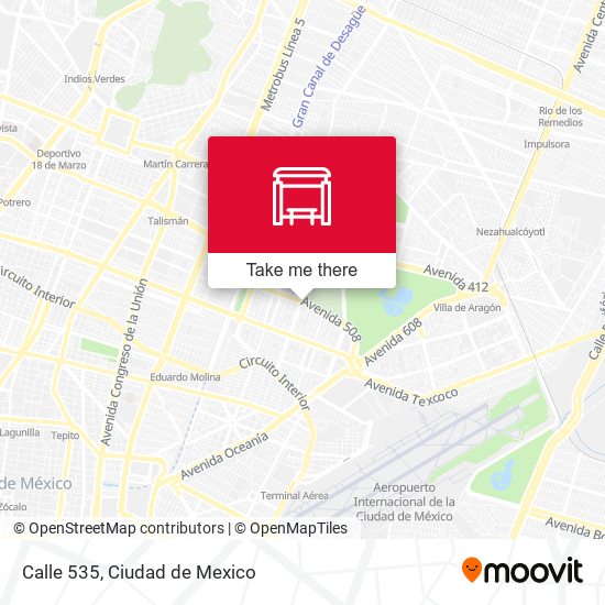 Mapa de Calle 535