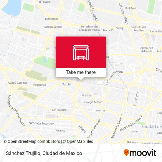 Sánchez Trujillo map