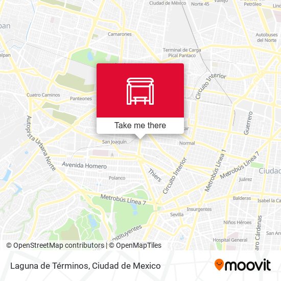 Mapa de Laguna de Términos