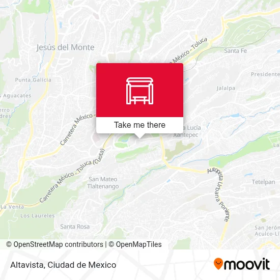 Altavista map