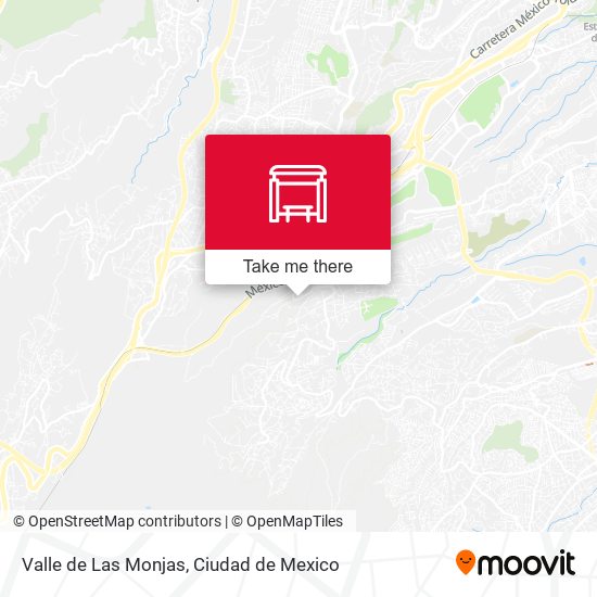 Valle de Las Monjas map
