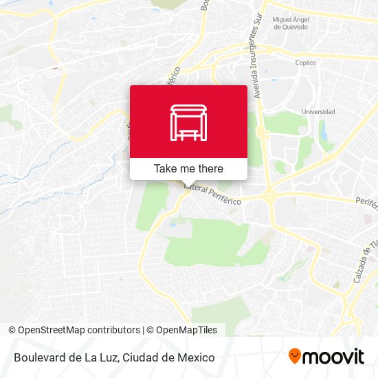 Boulevard de La Luz map