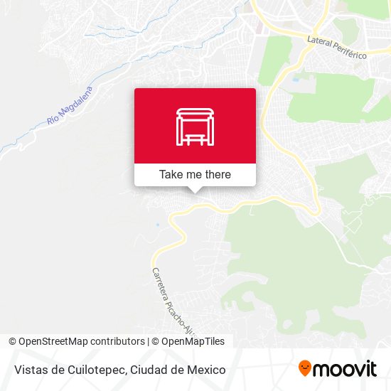Vistas de Cuilotepec map