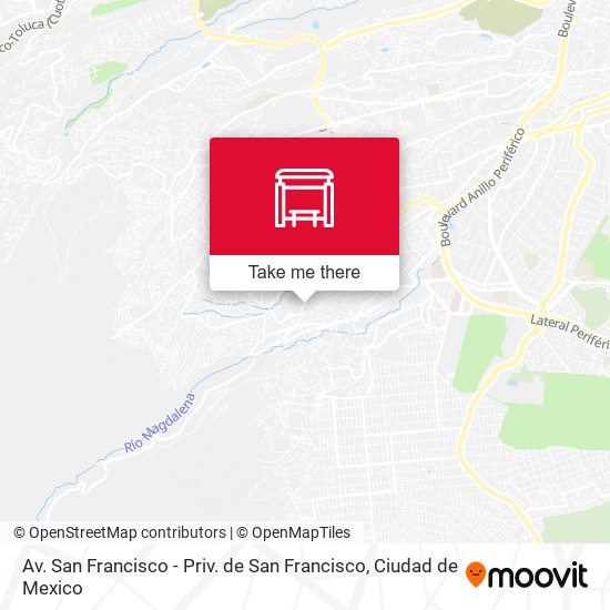 Mapa de Av. San Francisco - Priv. de San Francisco