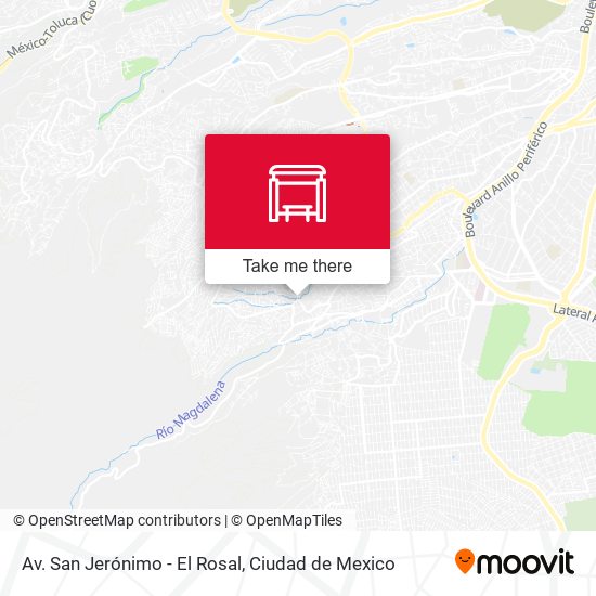 Av. San Jerónimo - El Rosal map