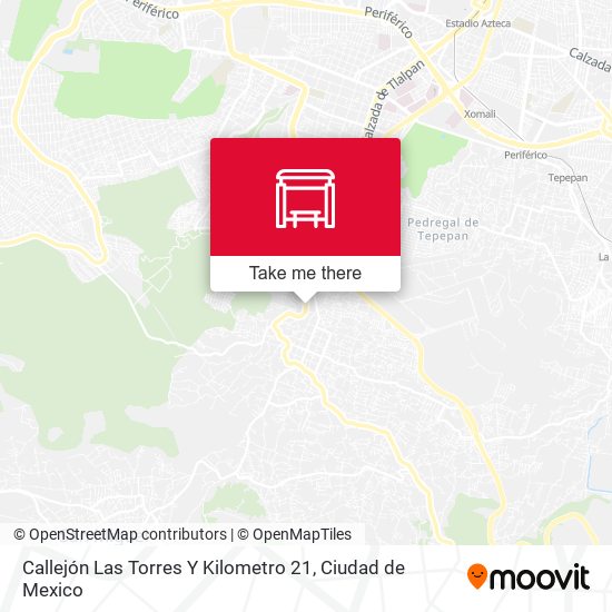 Callejón Las Torres Y Kilometro 21 map