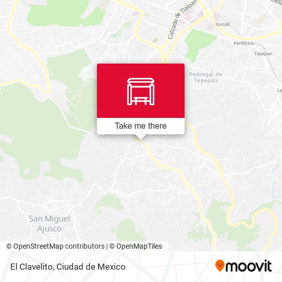 Mapa de El Clavelito
