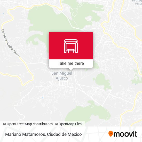 Mariano Matamoros map