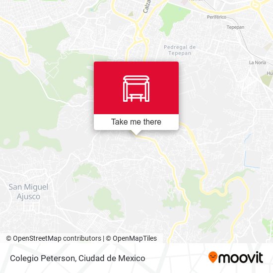 Mapa de Colegio Peterson