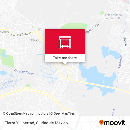 Tierra Y Libertad map