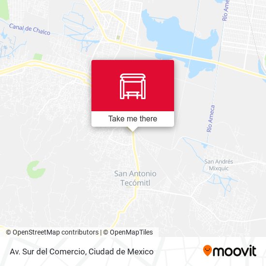 Av. Sur del Comercio map