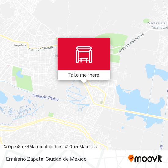 Emiliano Zapata map