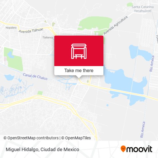 Miguel Hidalgo map