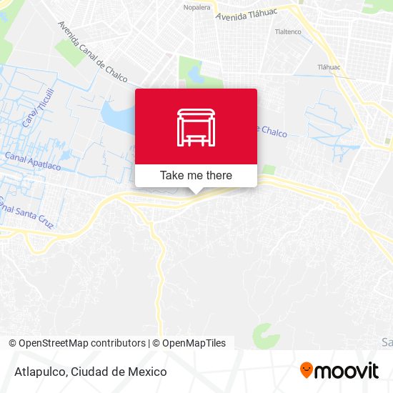 Mapa de Atlapulco