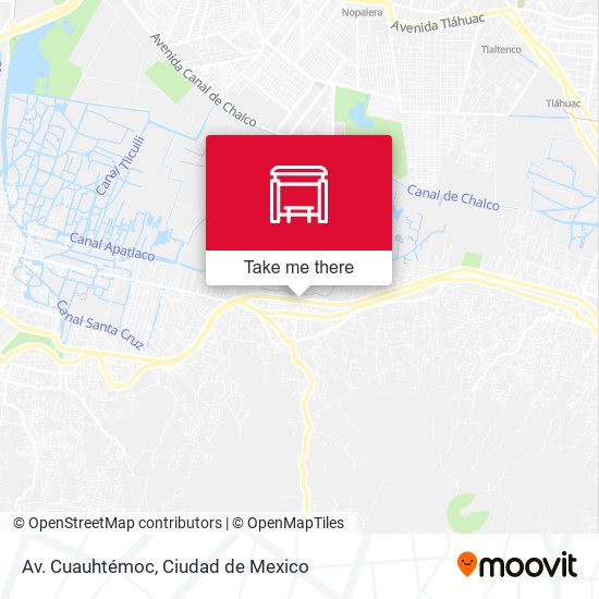 Av. Cuauhtémoc map