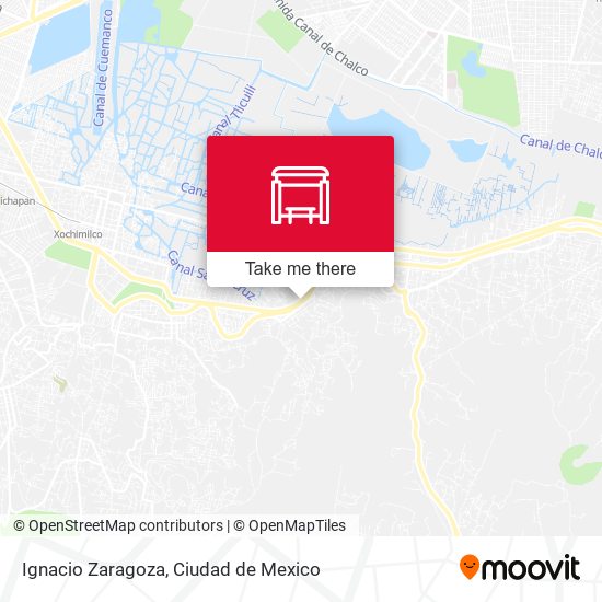 Ignacio Zaragoza map
