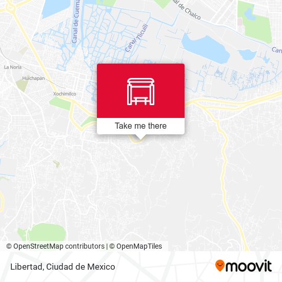 Libertad map