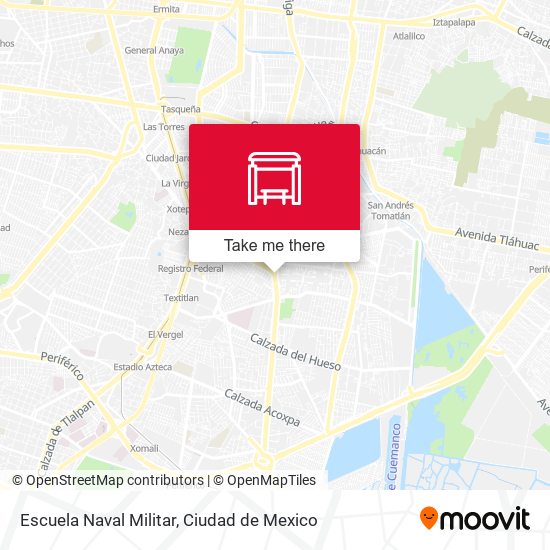 Escuela Naval Militar map