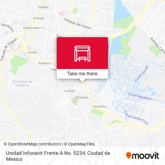 Unidad Infonavit Frente A No. 5234 map