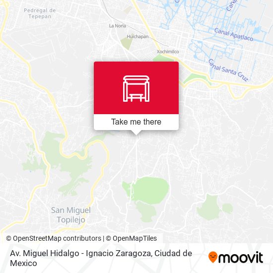 Mapa de Av. Miguel Hidalgo - Ignacio Zaragoza