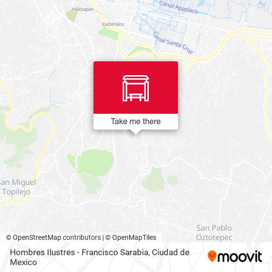 Hombres Ilustres - Francisco Sarabia map