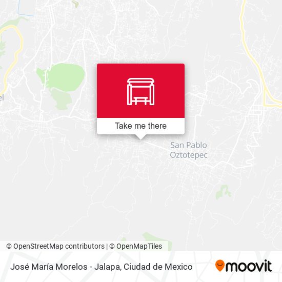 José María Morelos - Jalapa map