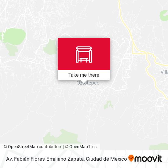 Av. Fabián Flores-Emiliano Zapata map