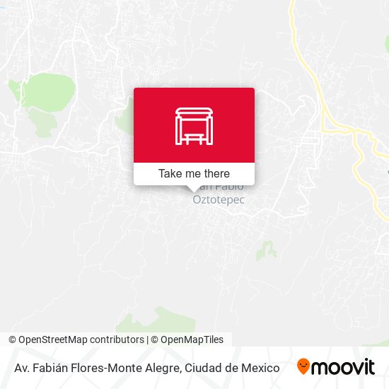 Mapa de Av. Fabián Flores-Monte Alegre