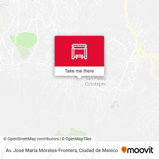 Av. José María Morelos-Frontera map