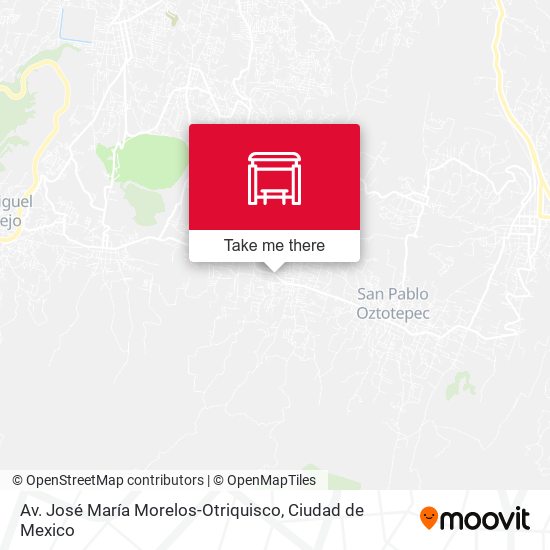Av. José María Morelos-Otriquisco map