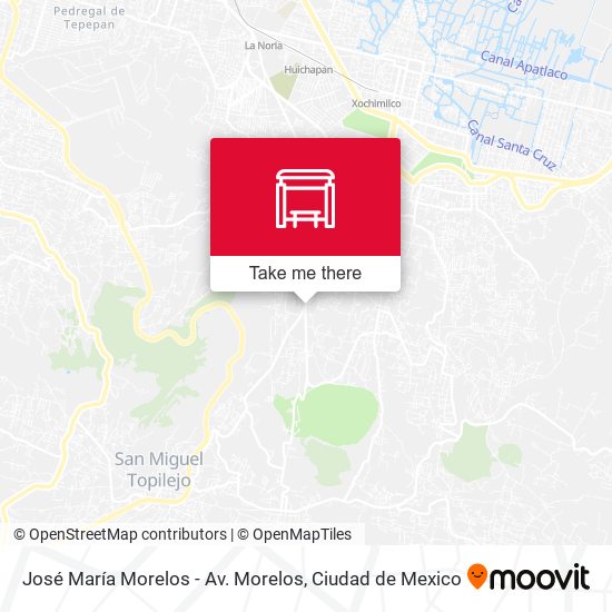 José María Morelos - Av. Morelos map