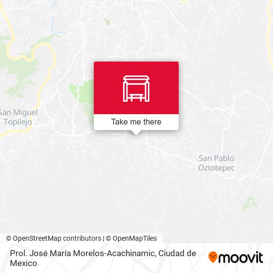 Prol. José María Morelos-Acachinamic map