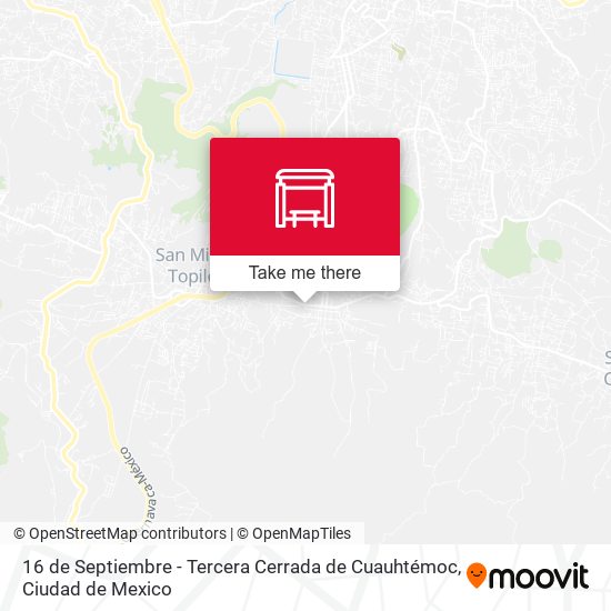 16 de Septiembre - Tercera Cerrada de Cuauhtémoc map