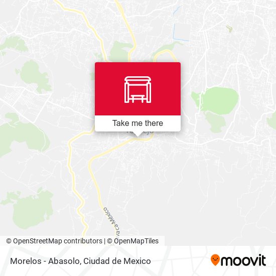 Morelos - Abasolo map