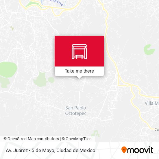 Mapa de Av. Juárez - 5 de Mayo