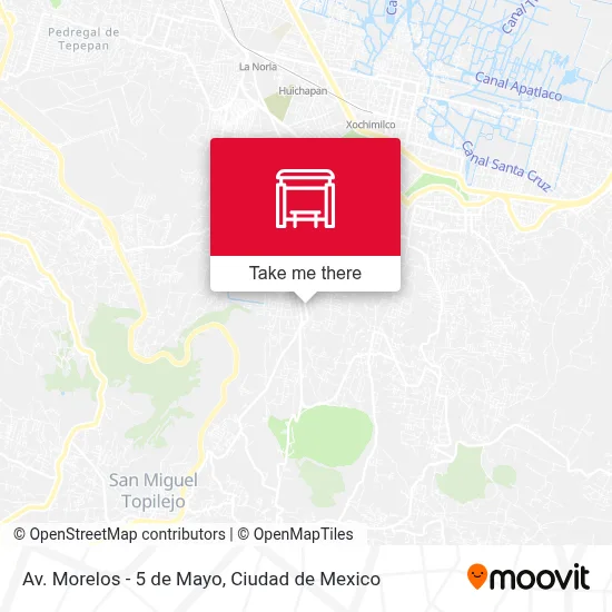 Av. Morelos - 5 de Mayo map