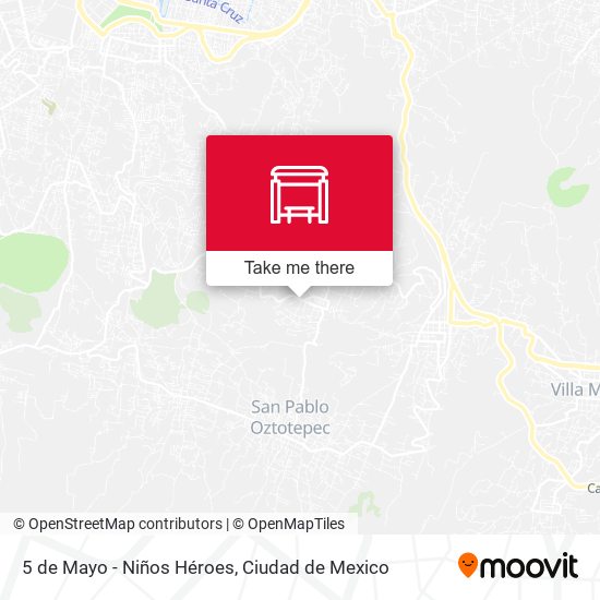 5 de Mayo - Niños Héroes map
