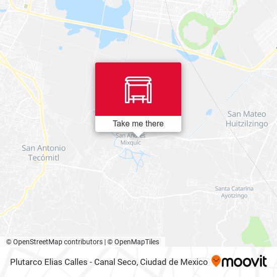 Mapa de Plutarco Elias Calles - Canal Seco