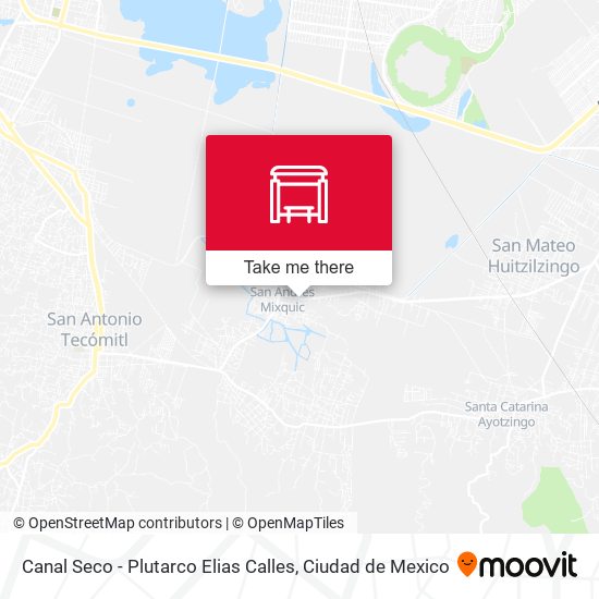 Canal Seco - Plutarco Elias Calles map