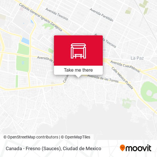 Canada - Fresno (Sauces) map